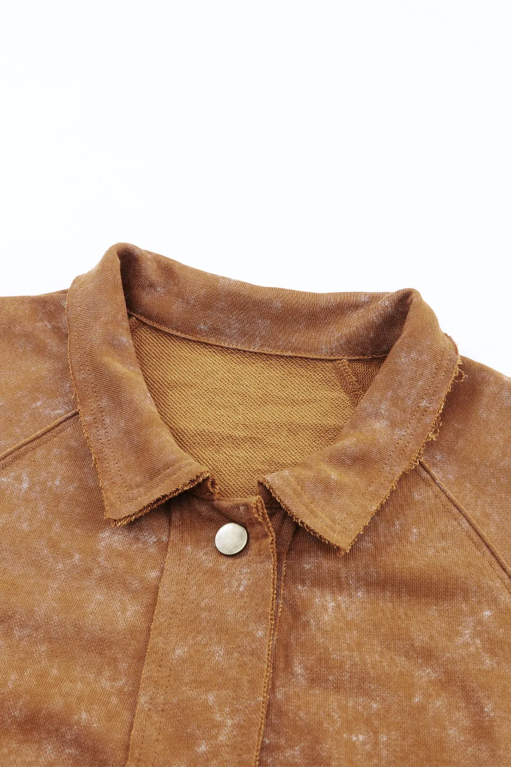 💀💎 Snap Button Casual Flap Pockets Collared Jacket – The Ultimate Throw-On & Go Jacket 💋