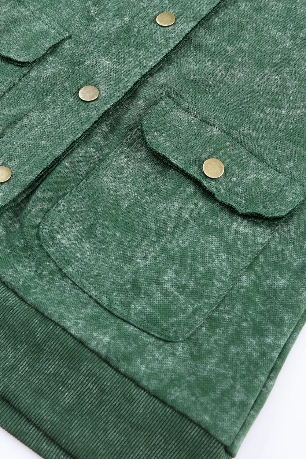 💀💎 Snap Button Casual Flap Pockets Collared Jacket – The Ultimate Throw-On & Go Jacket 💋