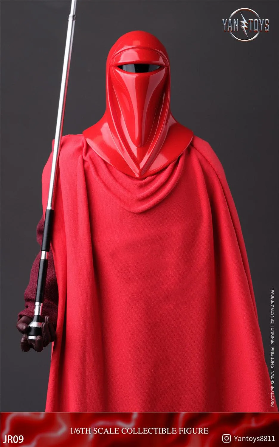 1:6 Red Emperor Guard Action Figure
