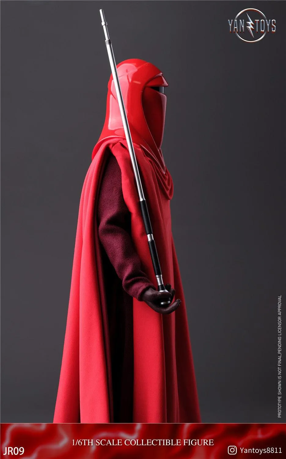 1:6 Red Emperor Guard Action Figure