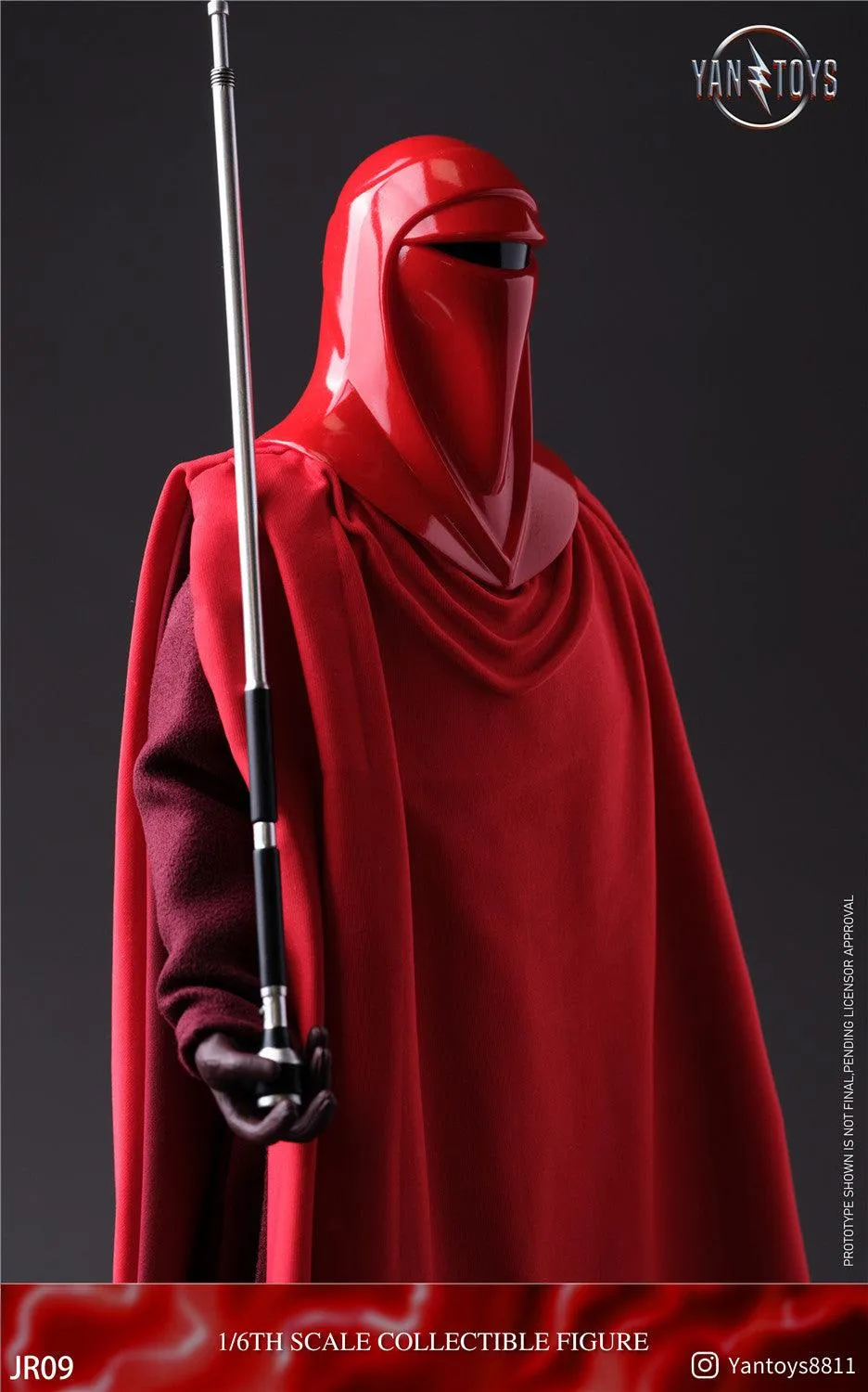 1:6 Red Emperor Guard Action Figure