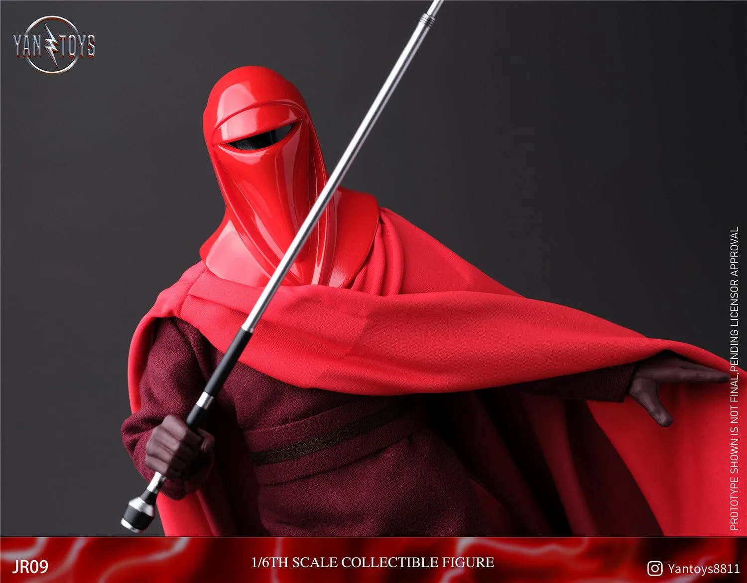 1:6 Red Emperor Guard Action Figure