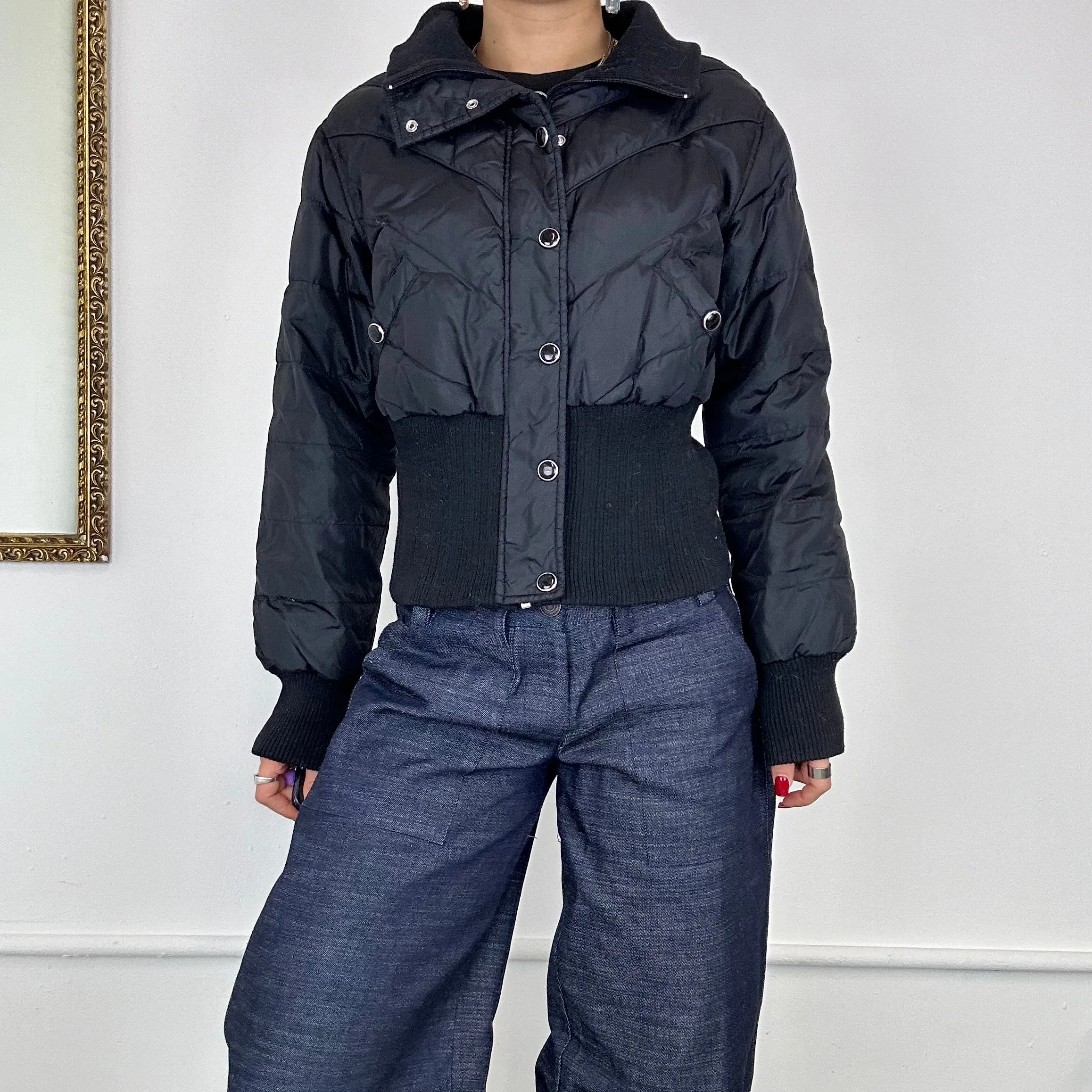 2000's guess puffer jacket