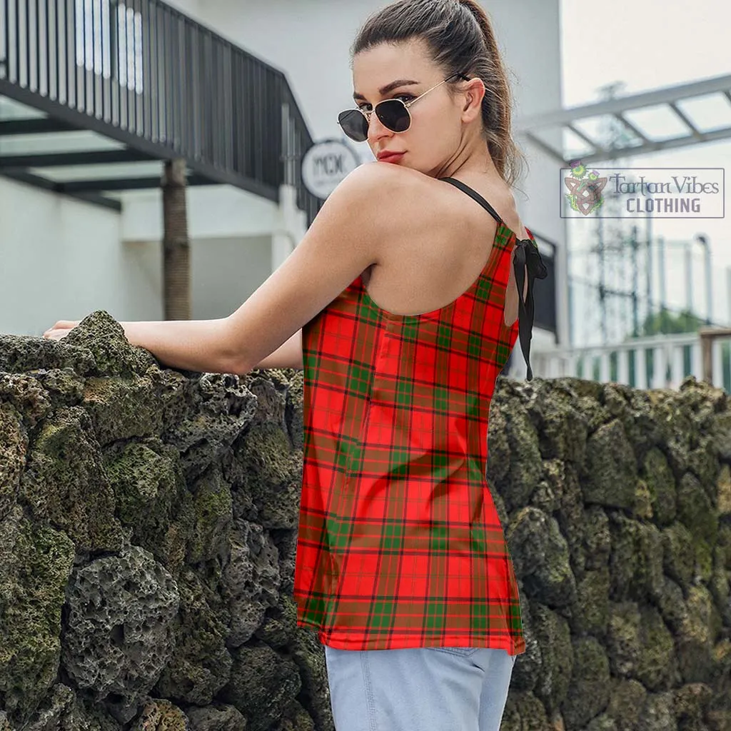 Adair Tartan Loose Halter Neck Camisole