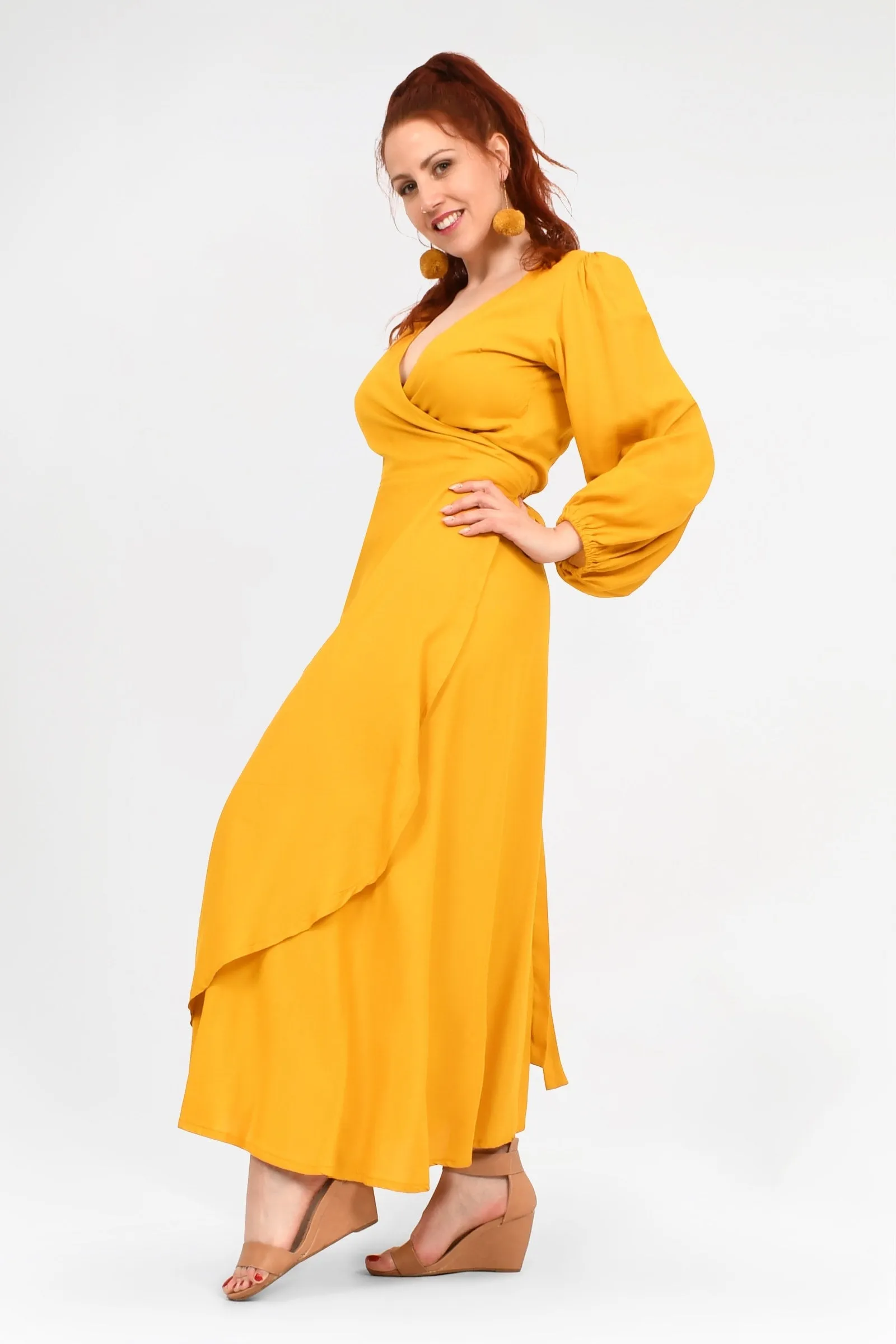 Adaline Wrap Dress