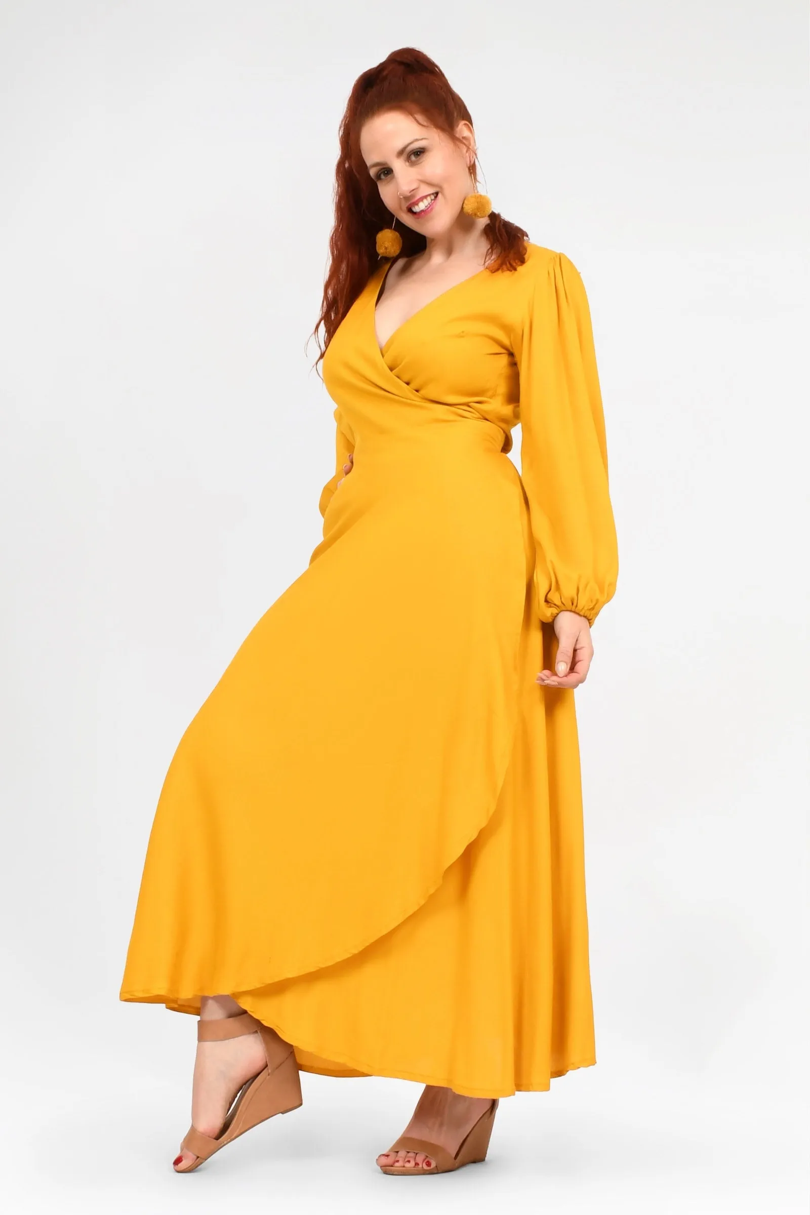 Adaline Wrap Dress