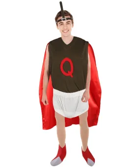 Adult Men's Cartoon Series Imaginary Alien Superhero Costume Set | Suitable for Halloween | Flame-retardant Synthetic Fabric