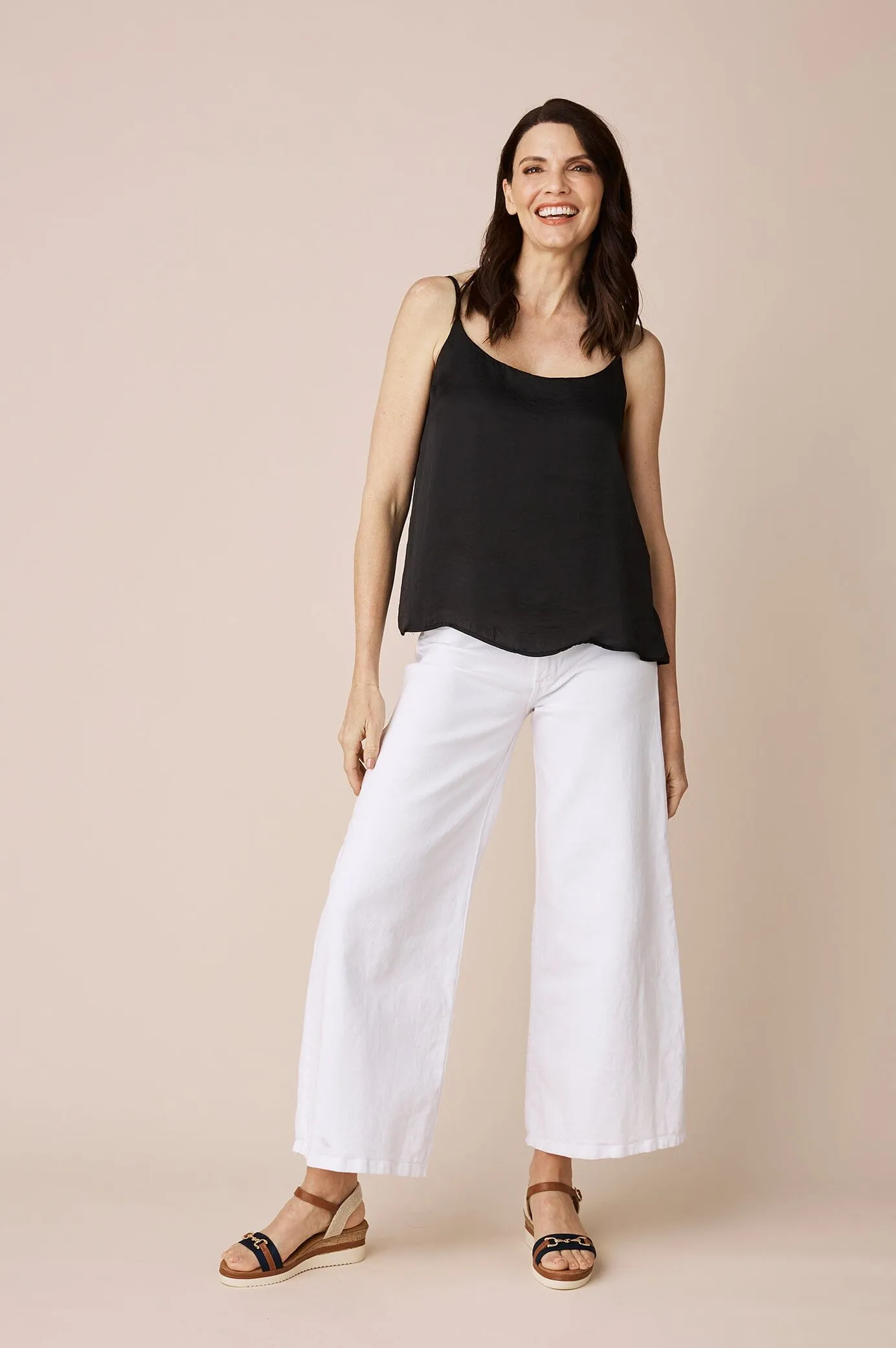 Ana Camisole Top Black
