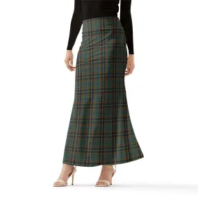 Antrim County Ireland Tartan Womens Full Length Skirt