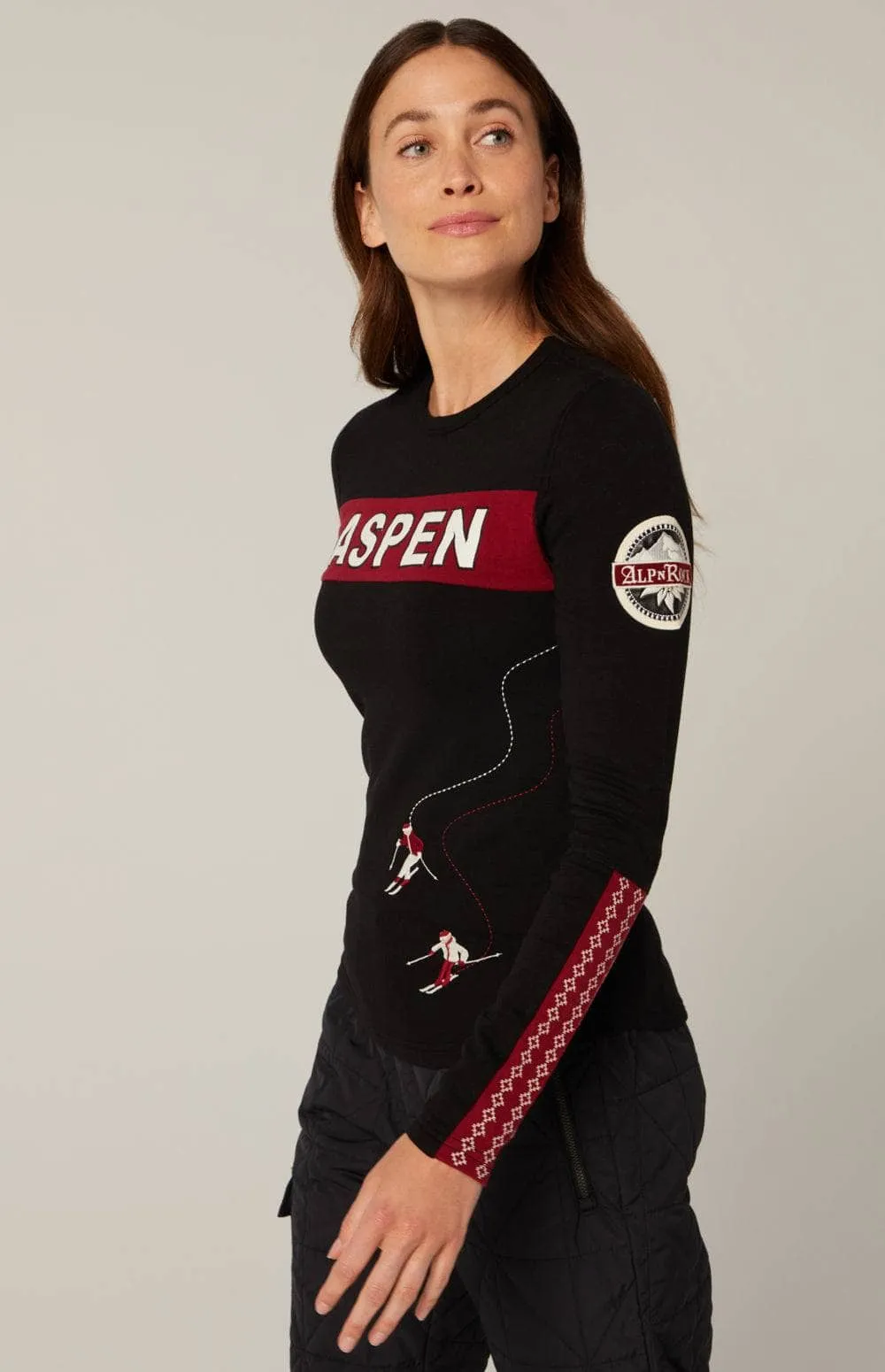 Aspen Ski Crew | Black