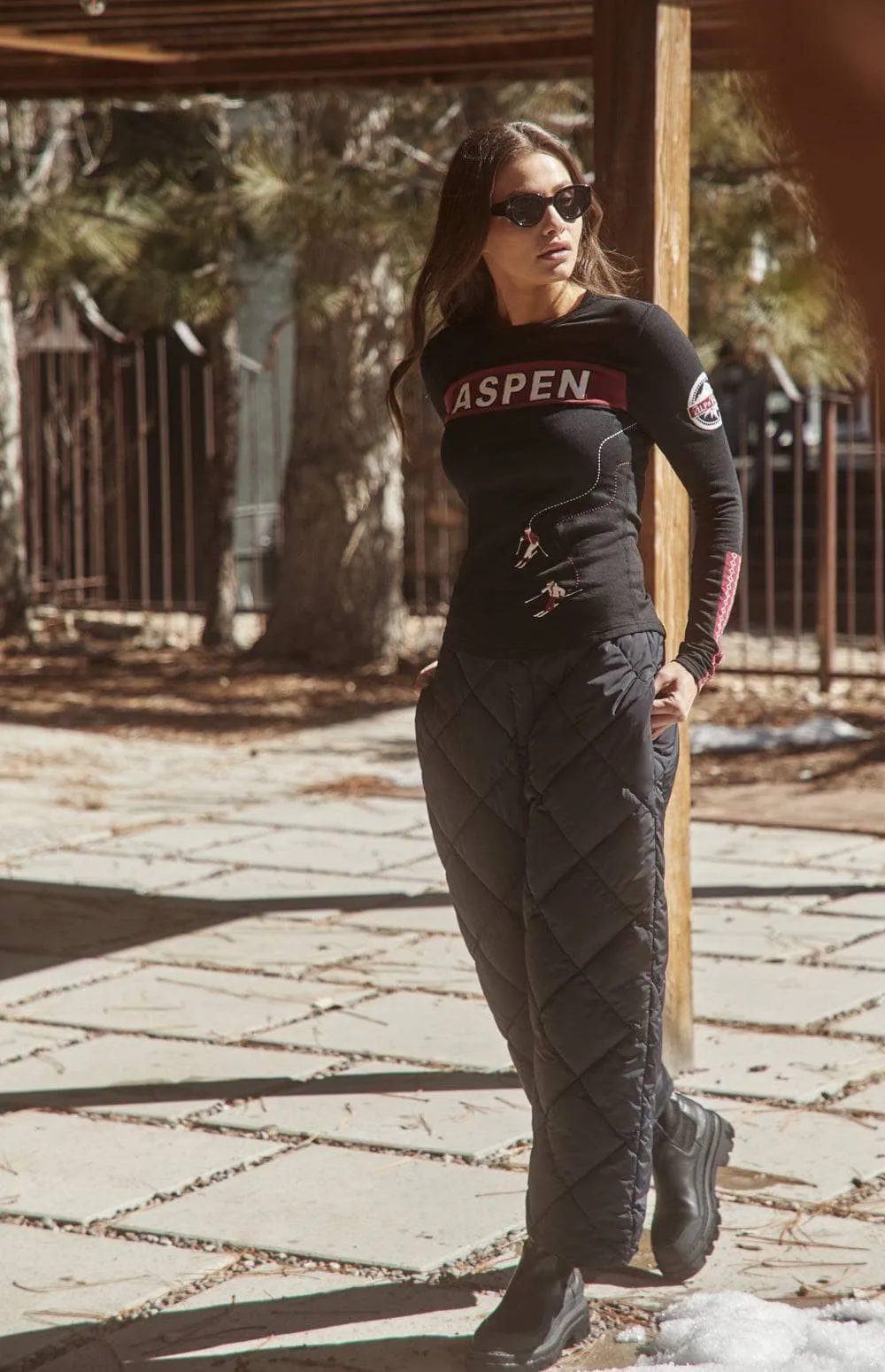 Aspen Ski Crew | Black