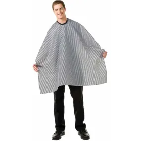 BETTY DAIN'S SEERSUCKER NYLON BARBER CAPE