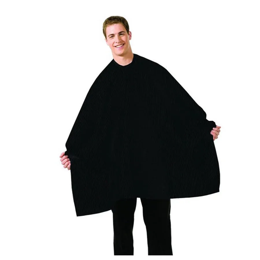 BETTY DAIN'S SEERSUCKER NYLON BARBER CAPE