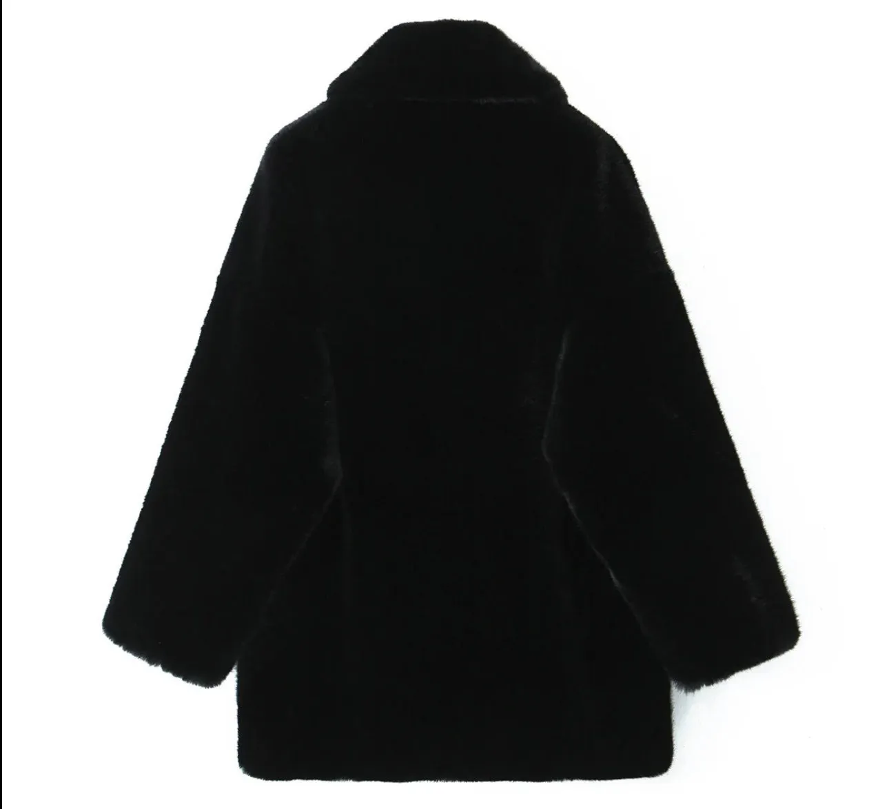 Black puffy coat