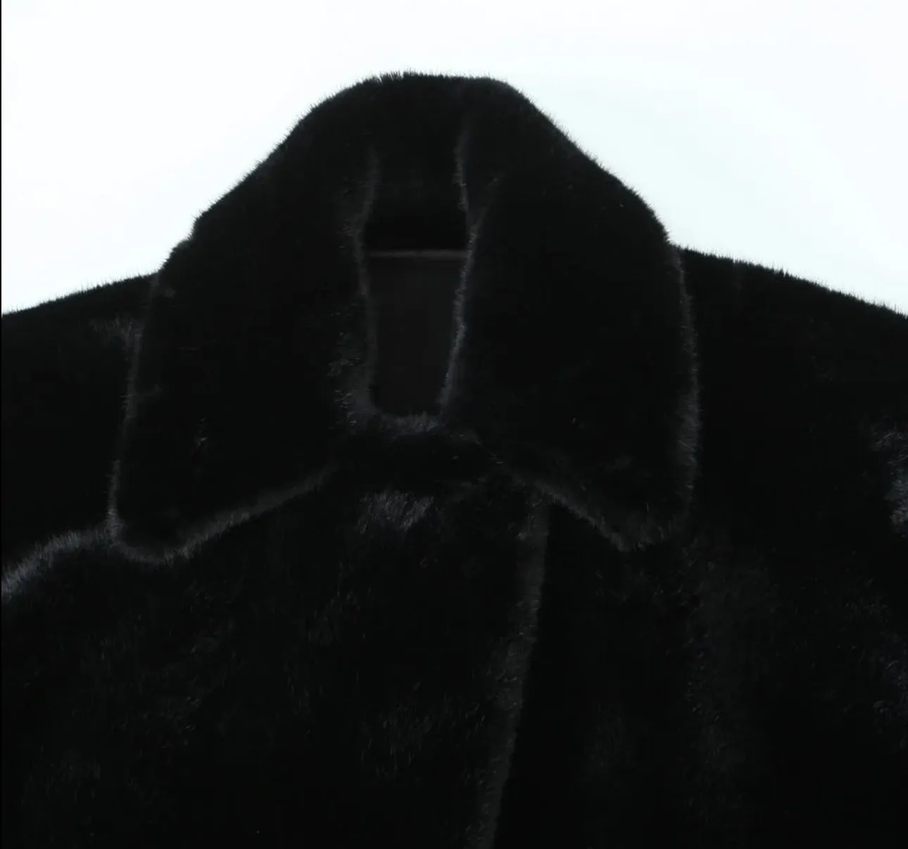 Black puffy coat