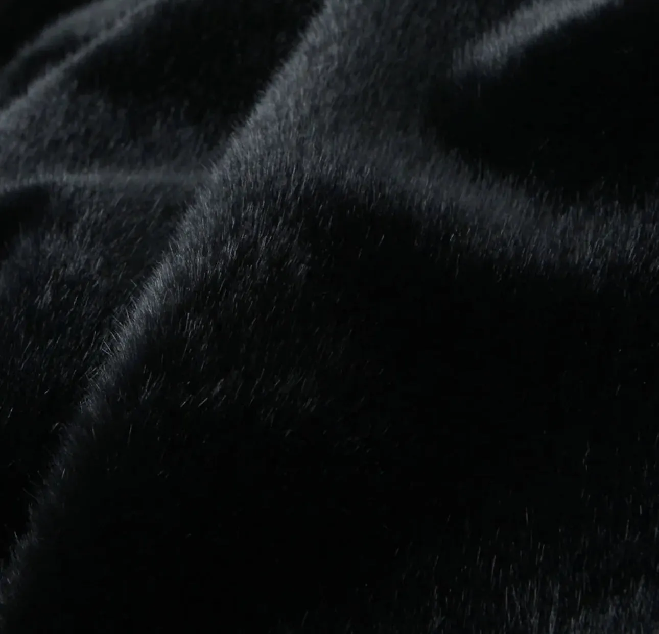 Black puffy coat