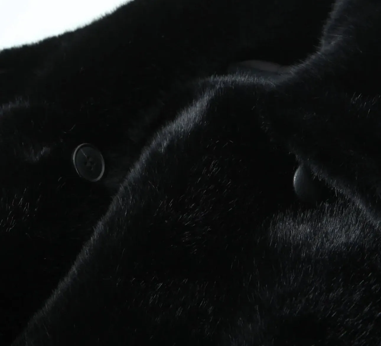 Black puffy coat