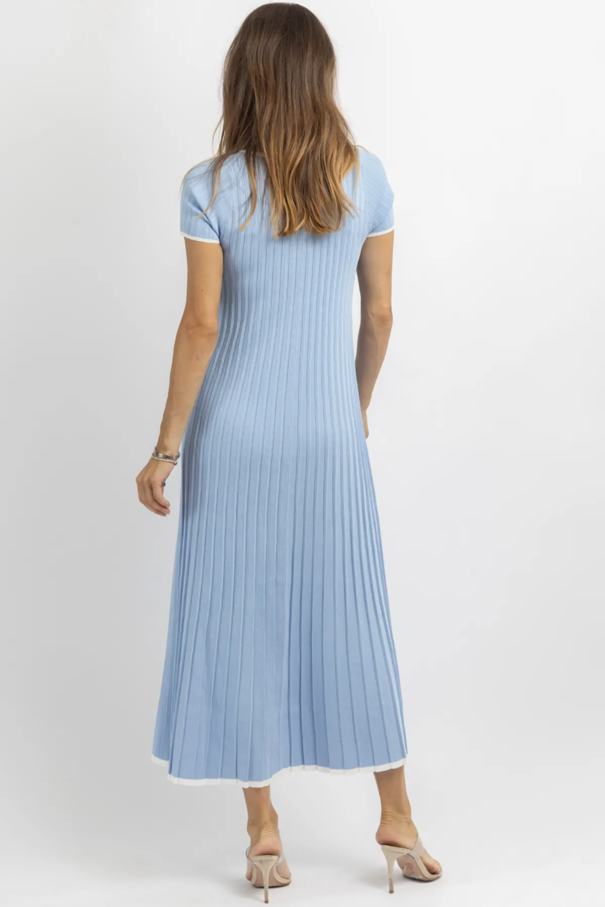 BLAIR SKY BINDED CONTRAST DRESS