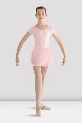 Bloch CL8262 Girls Cap Sleeve Skirted Leotard