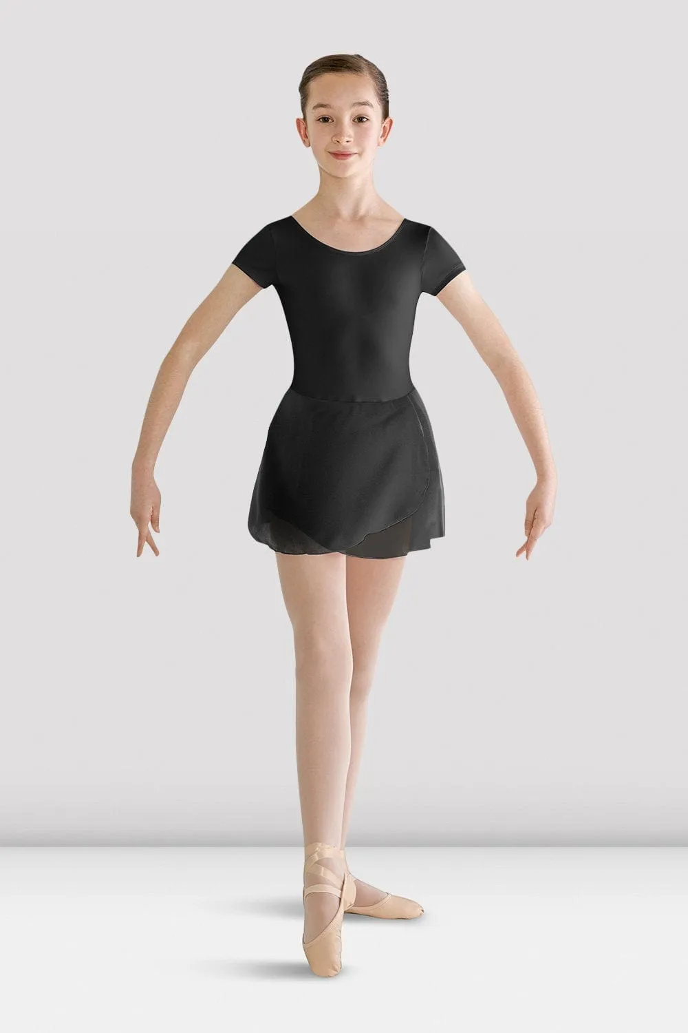 Bloch CL8262 Girls Cap Sleeve Skirted Leotard