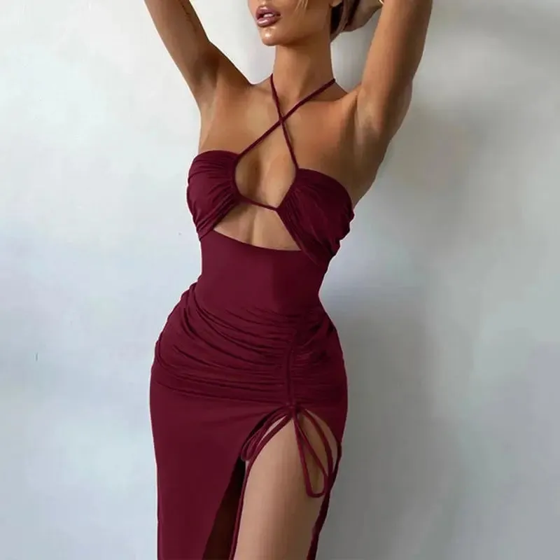 Bodycon Split Dress