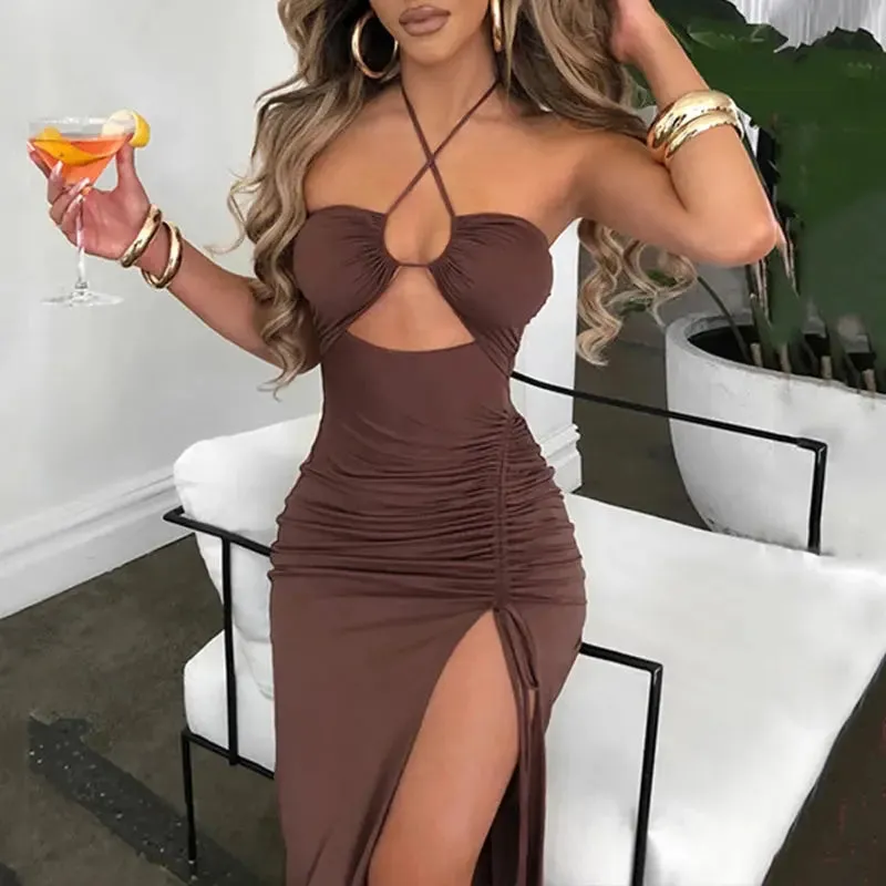 Bodycon Split Dress