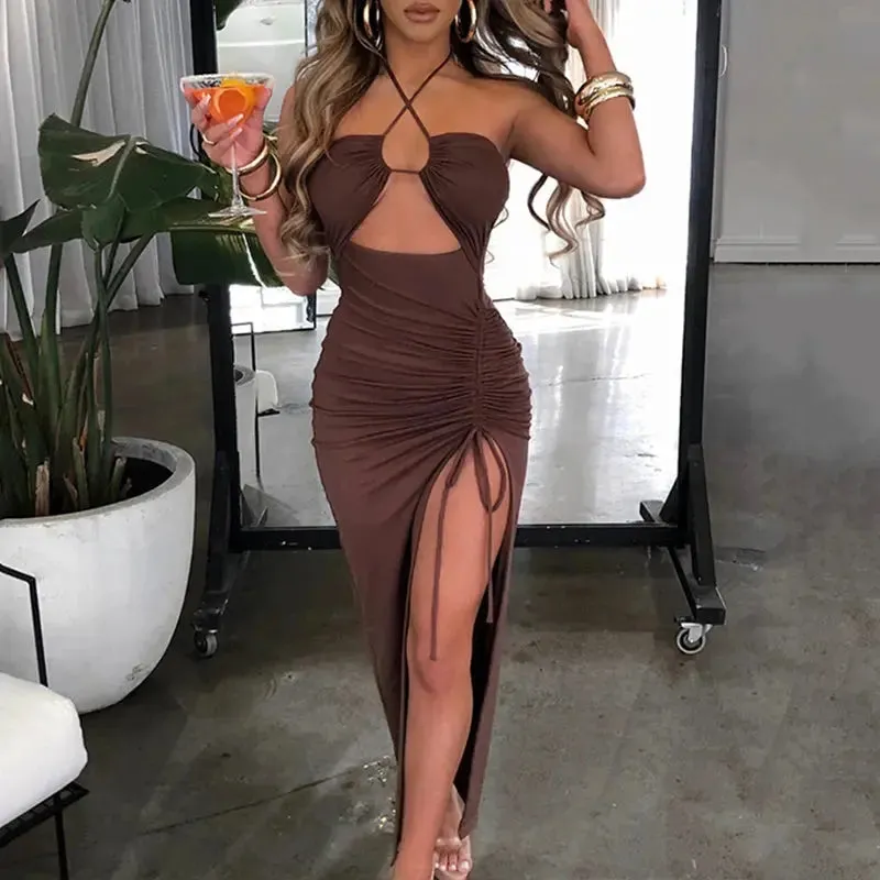 Bodycon Split Dress