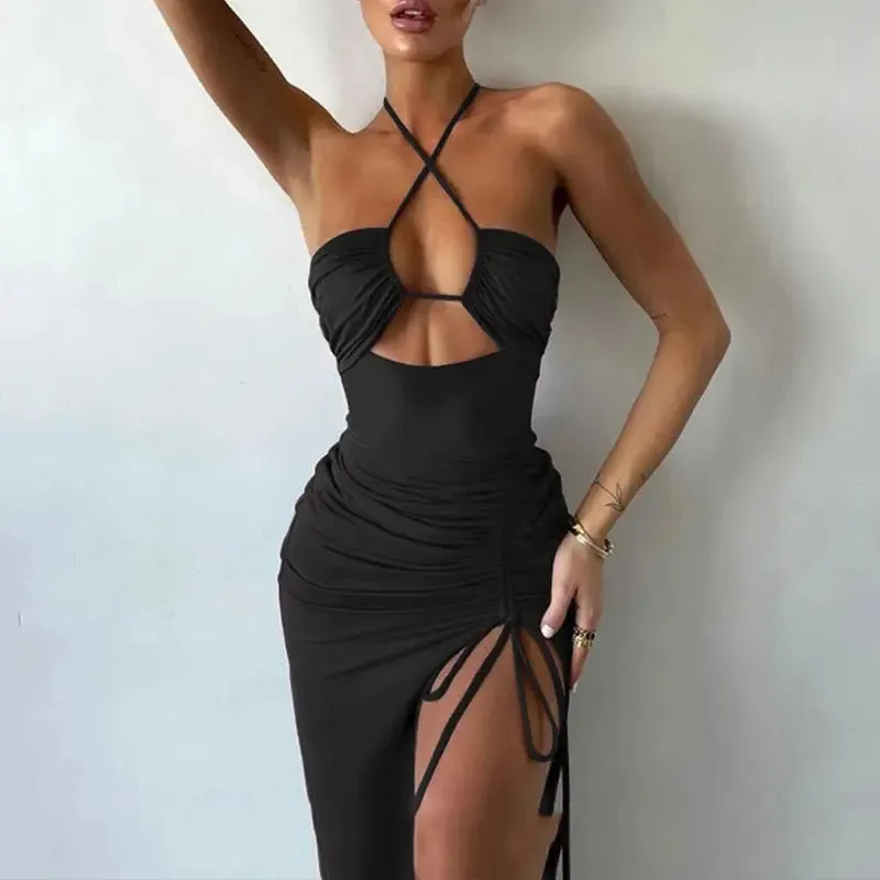 Bodycon Split Dress