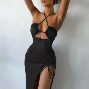 Bodycon Split Dress