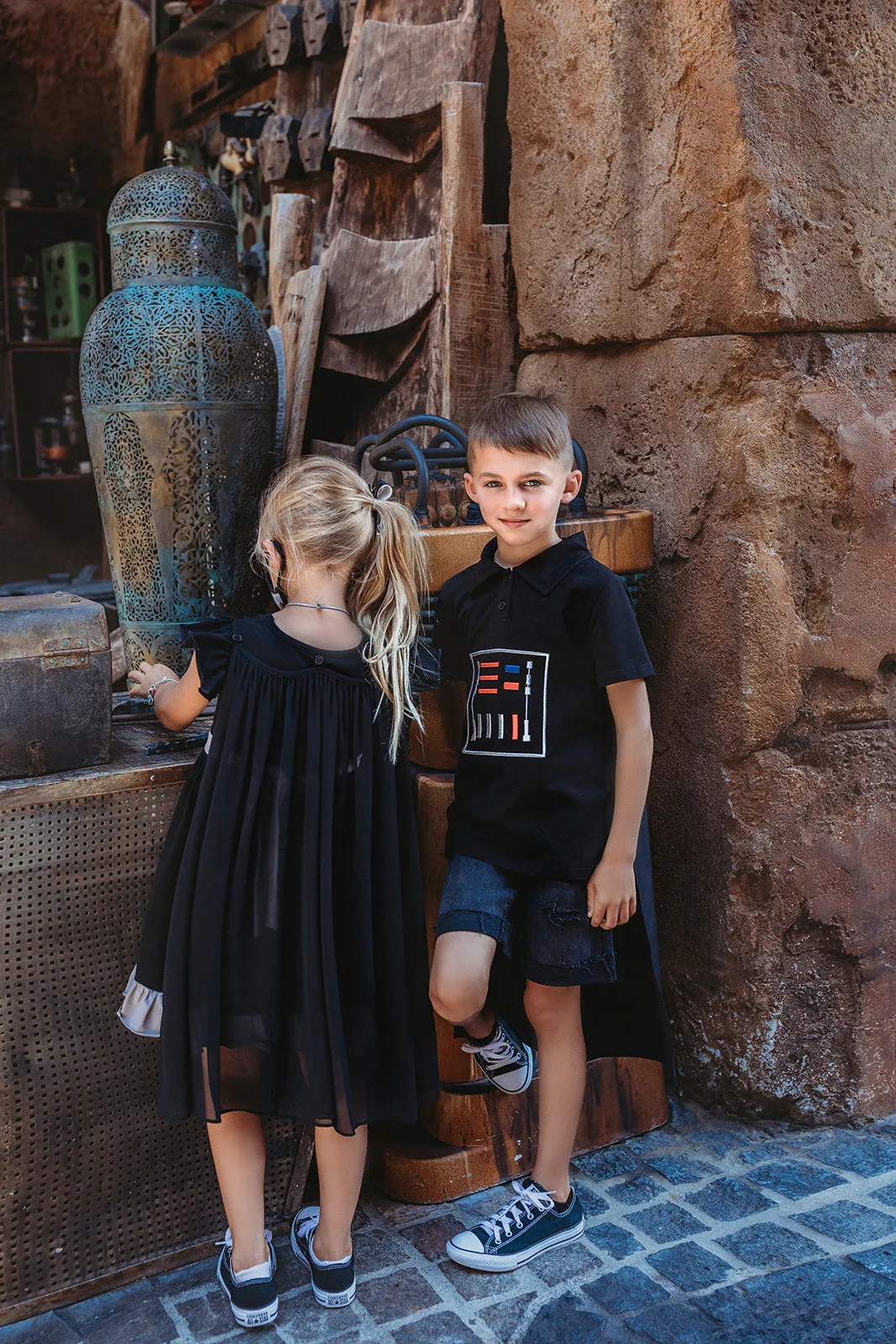 Boys Dark Side Top and Cape