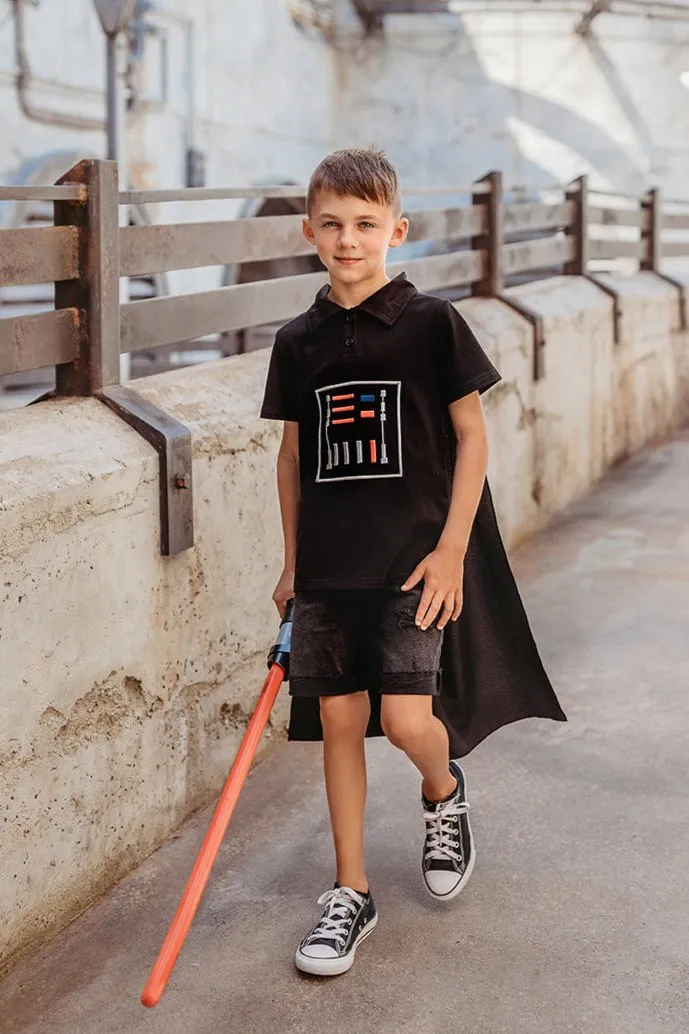 Boys Dark Side Top and Cape