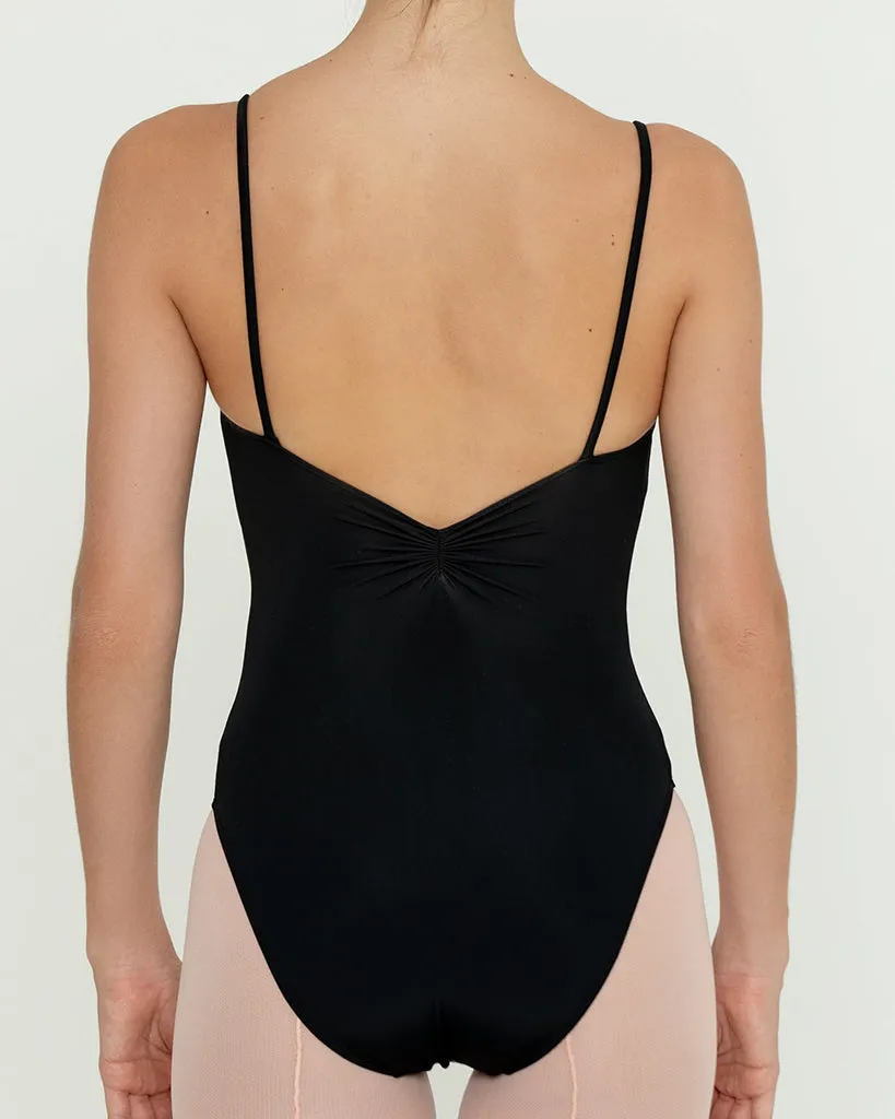 Bullet Pointe Pinch Front Camisole Leotard - Womens