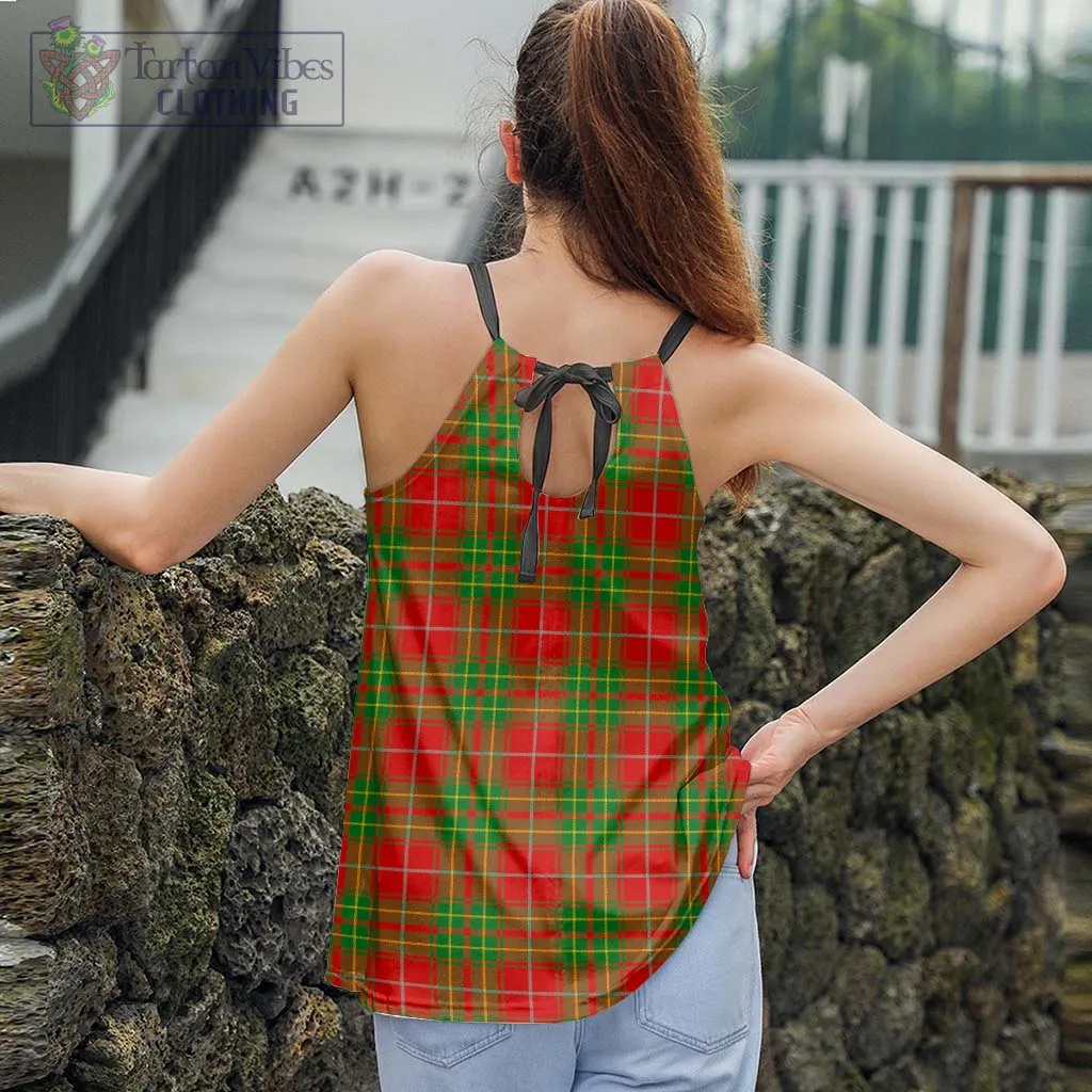 Burnett Tartan Loose Halter Neck Camisole