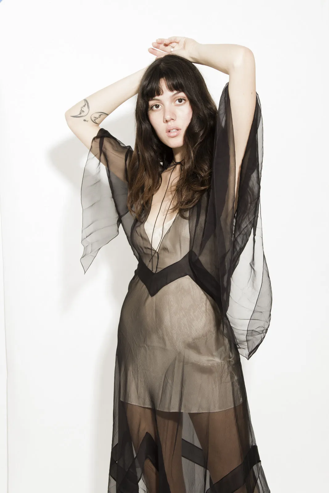 CAPE AND DRESS SET