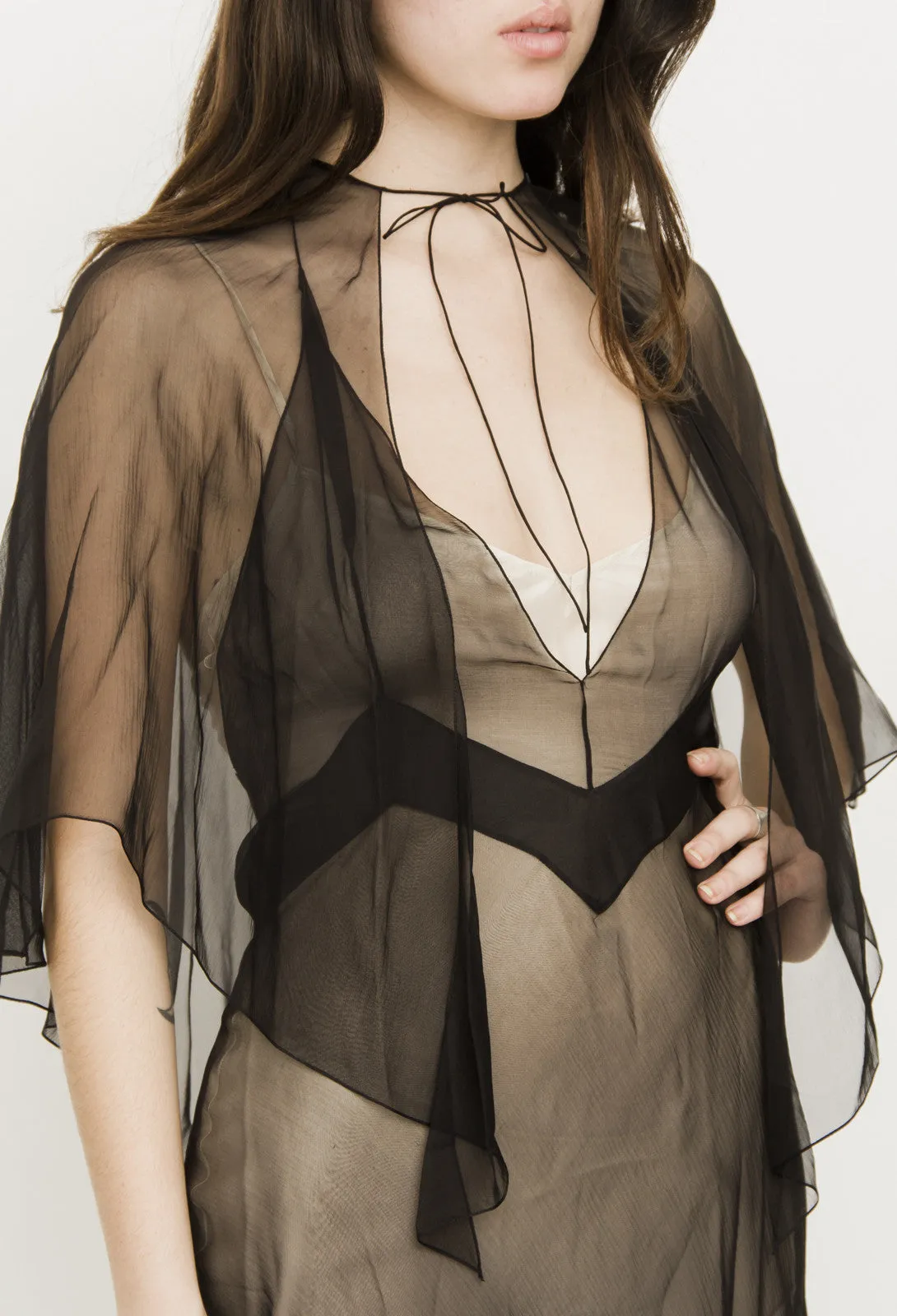 CAPE AND DRESS SET
