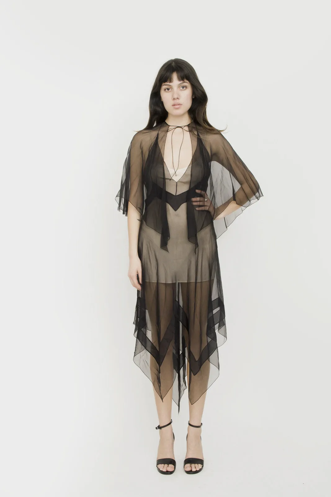 CAPE AND DRESS SET