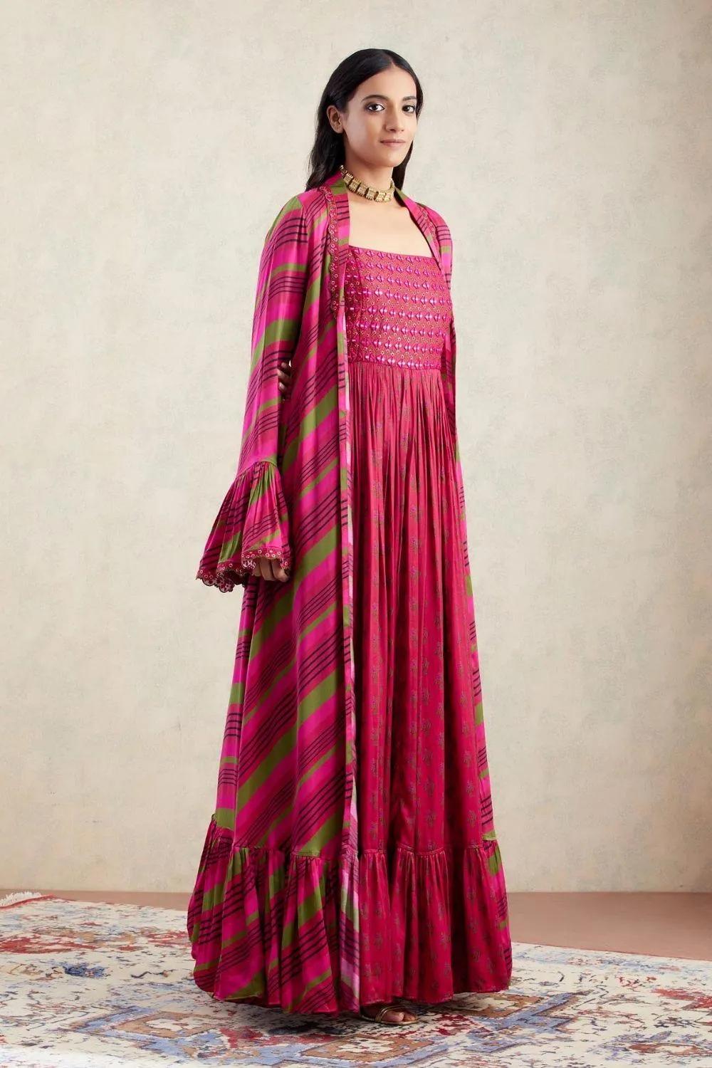 Cape and Maxi Set