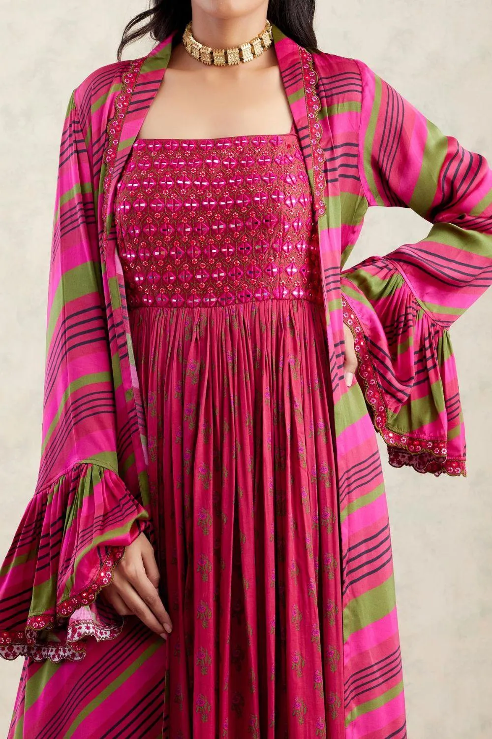 Cape and Maxi Set