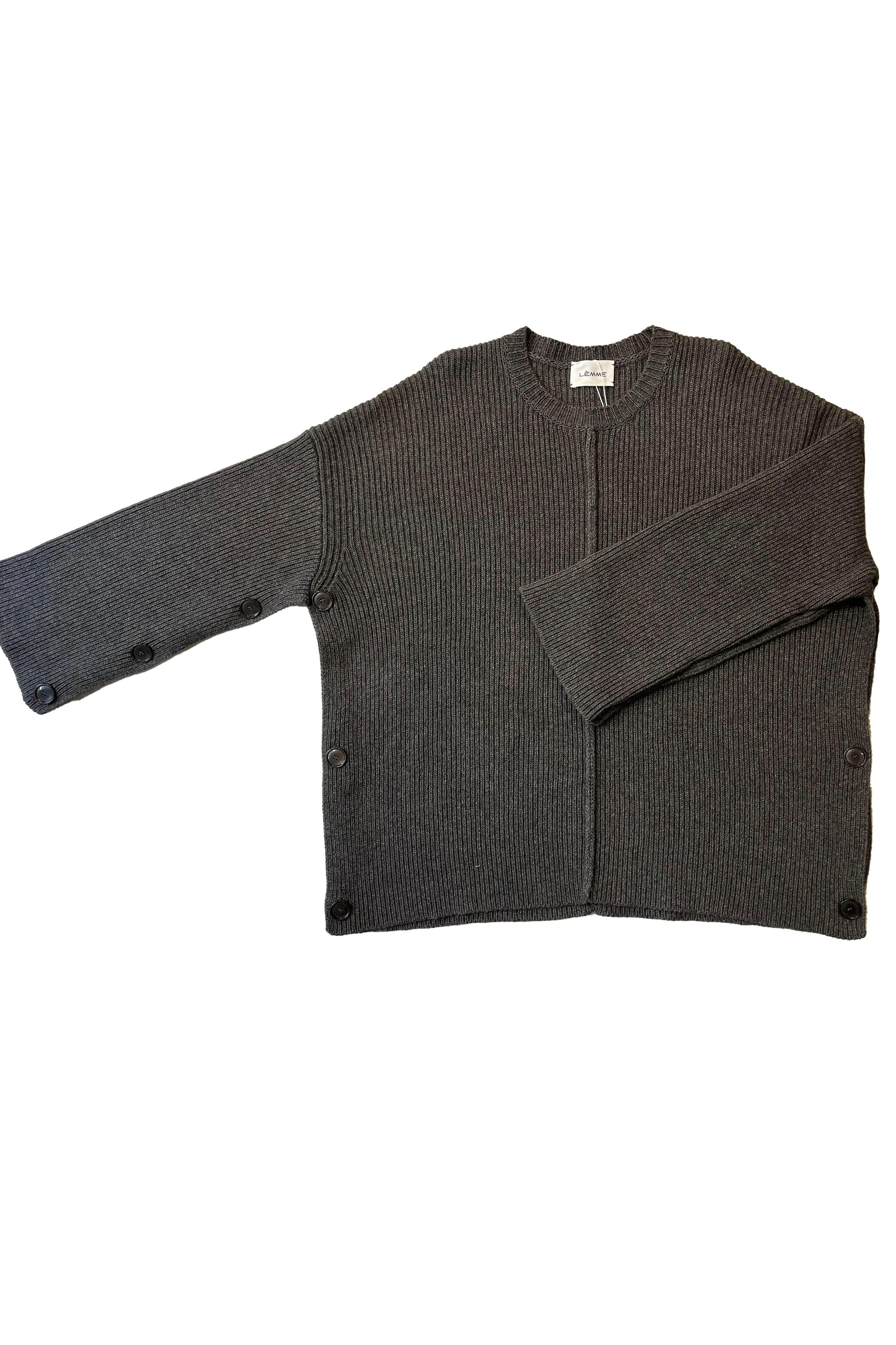 Cape Sweater in Fisherman Rib
