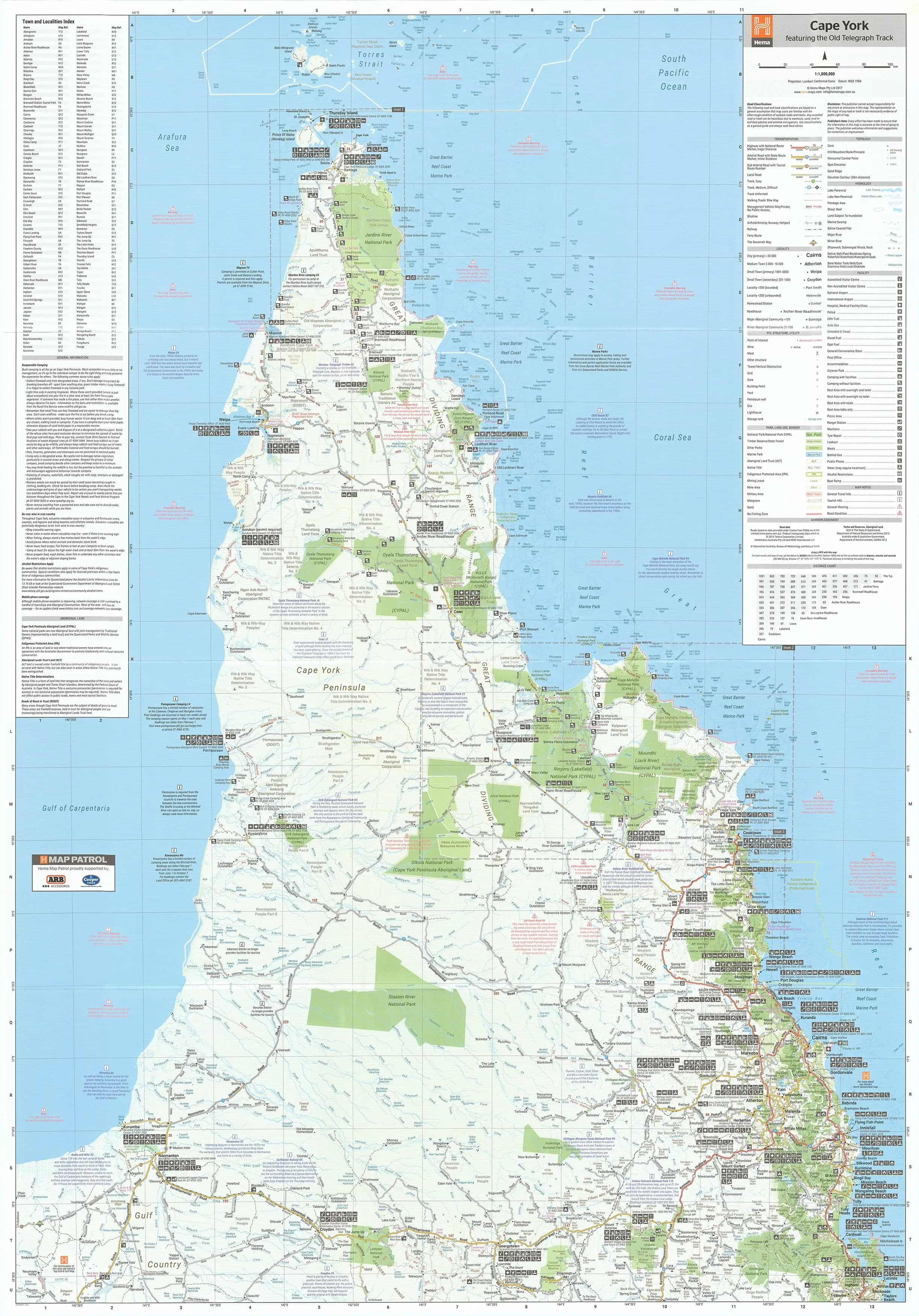 Cape York Hema Map