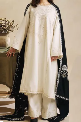 Coco by Zara Shahjahan Unstitched 3 Piece Winter Collection'2023-ZW-04-A