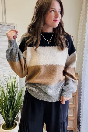 Colorblock Sweater