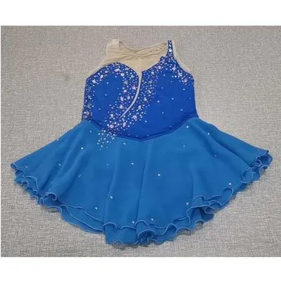 Competition Figure Skating Dress Sleeveless 18 colors BSU060821