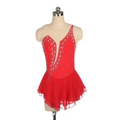 Competition Figure Skating Dress Sleeveless 18 colors BSU060821