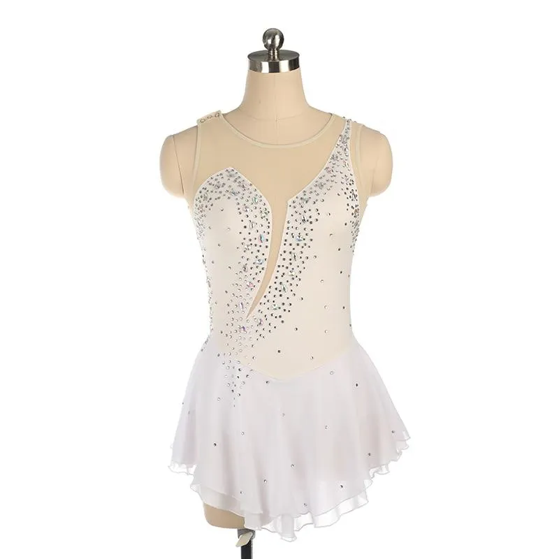 Competition Figure Skating Dress Sleeveless 18 colors BSU060821