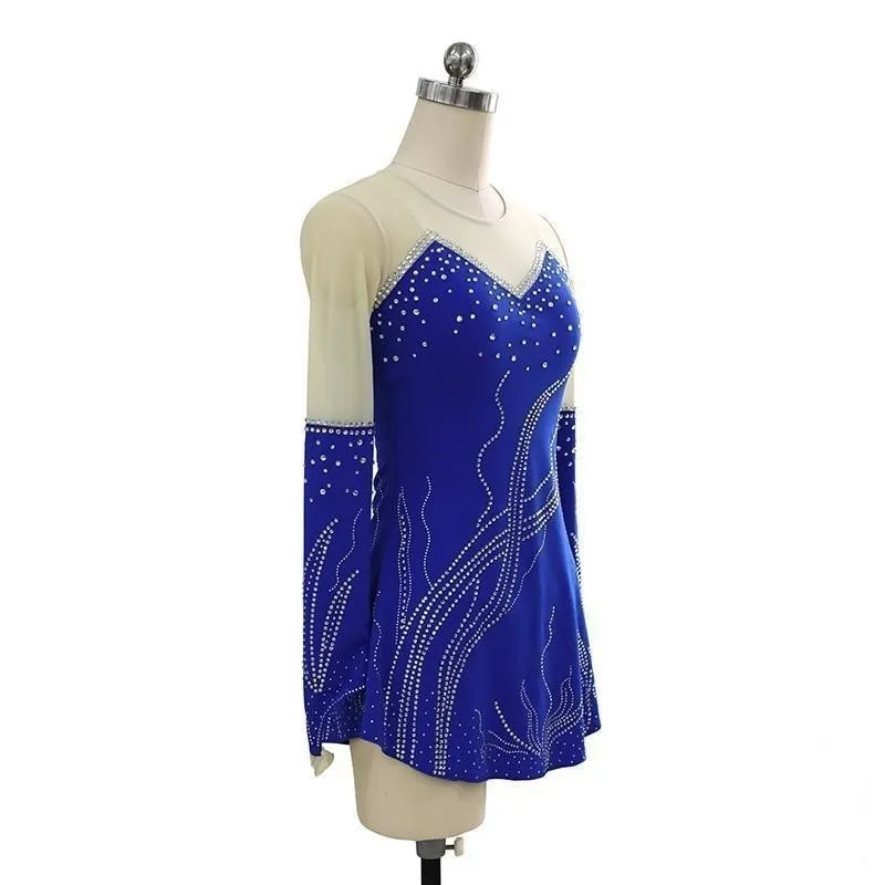 Competition Figure Skating Dress with Crystal  BSU45661