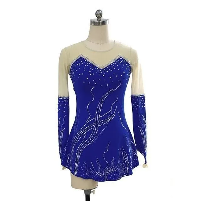 Competition Figure Skating Dress with Crystal  BSU45661