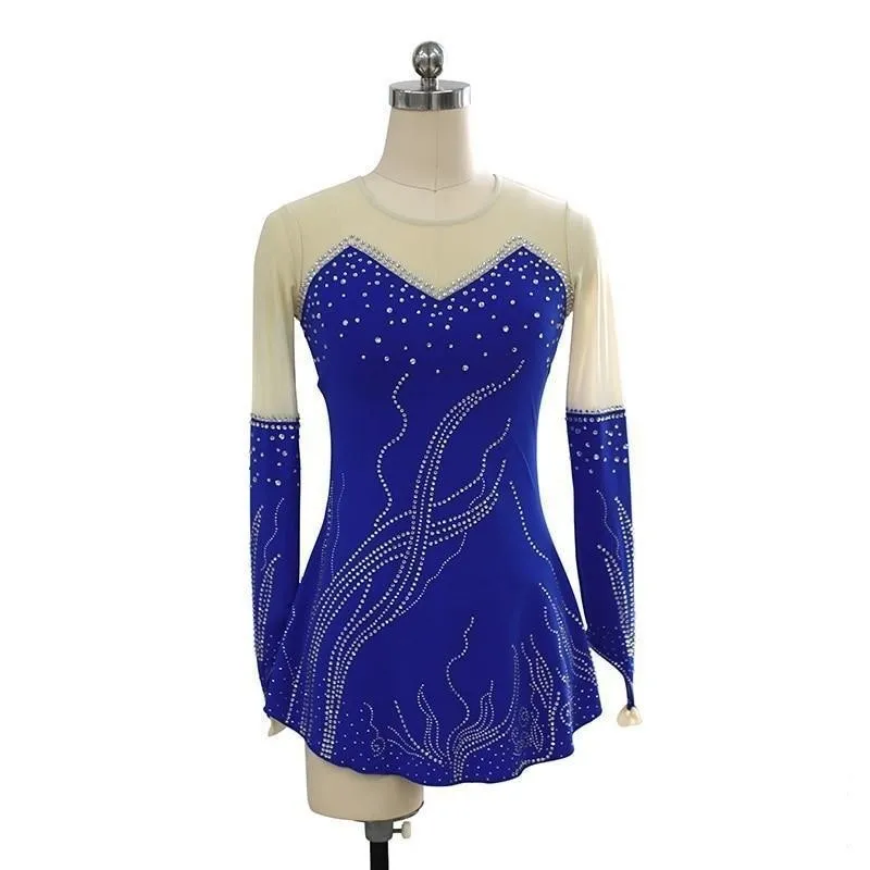 Competition Figure Skating Dress with Crystal  BSU45661