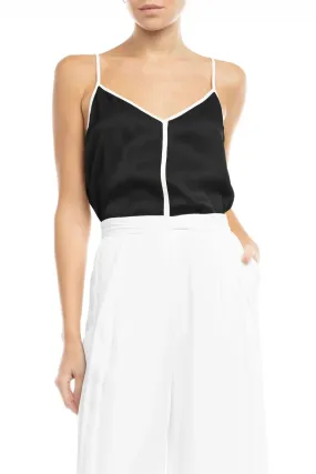 Contrast Binding Cami Top