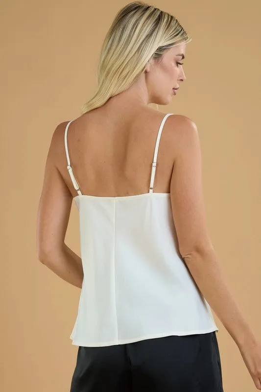 Cream Ruby Tank